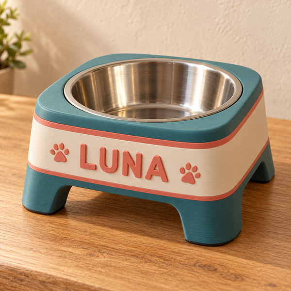 Alzador individual personalizado para perro