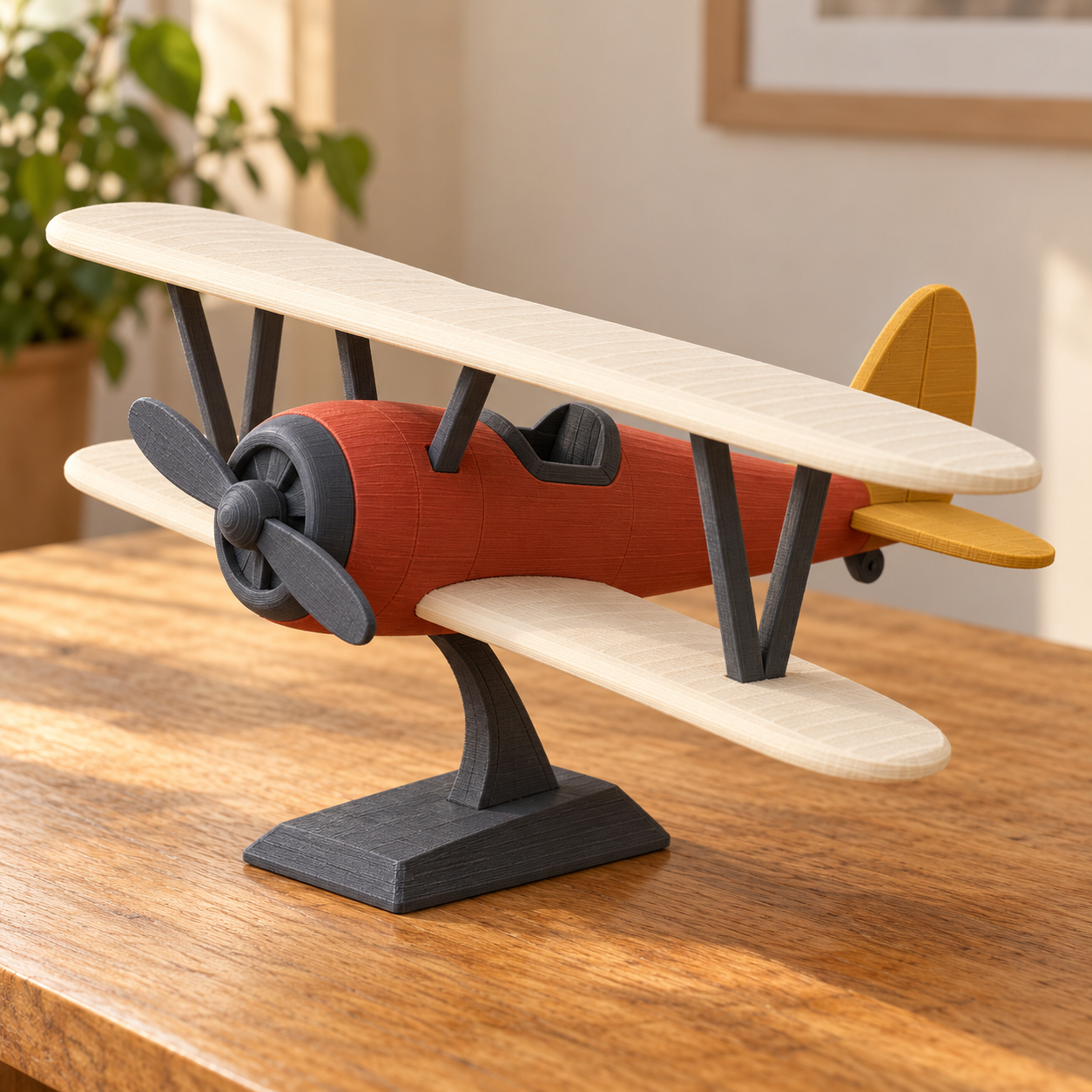 Biplano Aurora 3D Personalizado