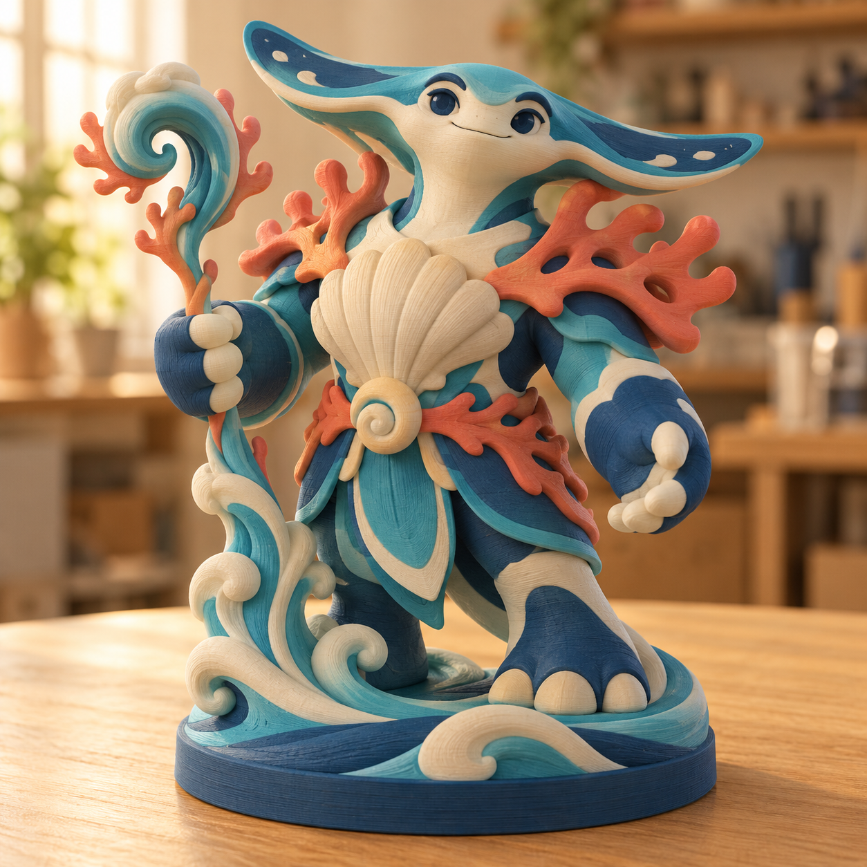 Figura 3D Guardián del Arrecife