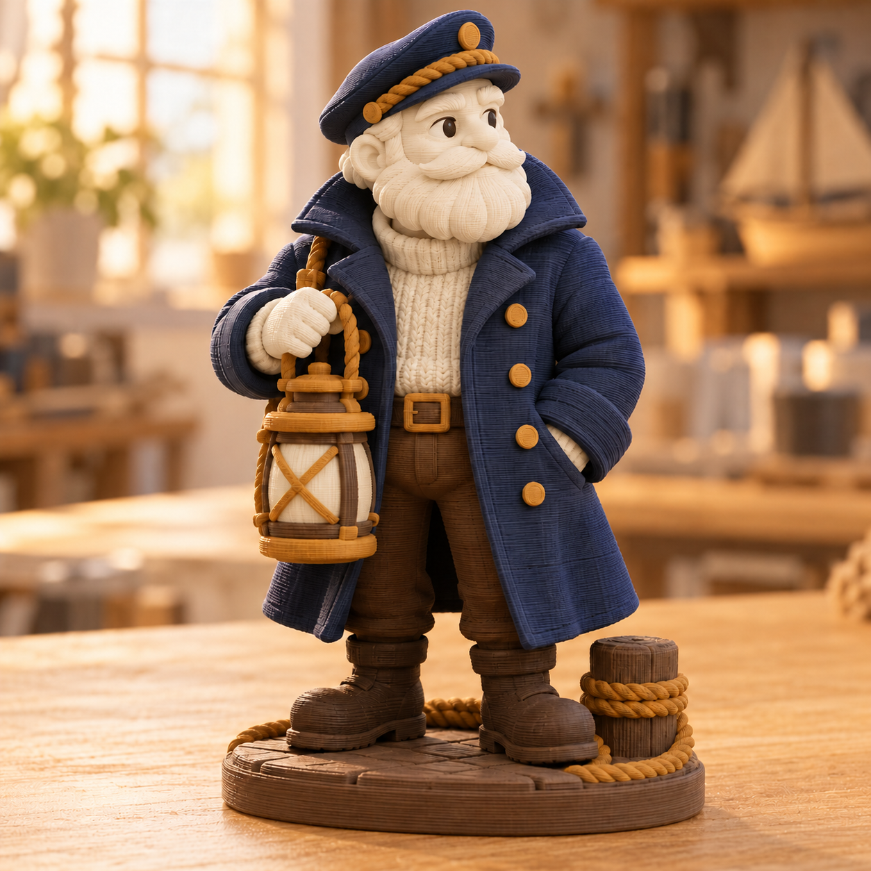 Figura 3D Capitán del Faro
