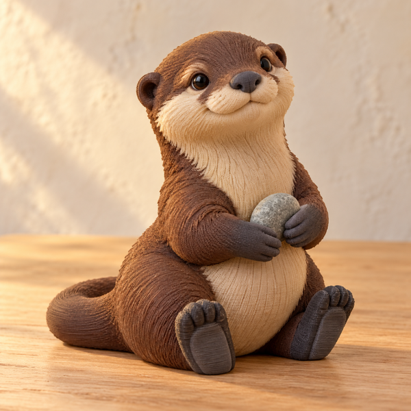 Figura 3D Nutria del Río