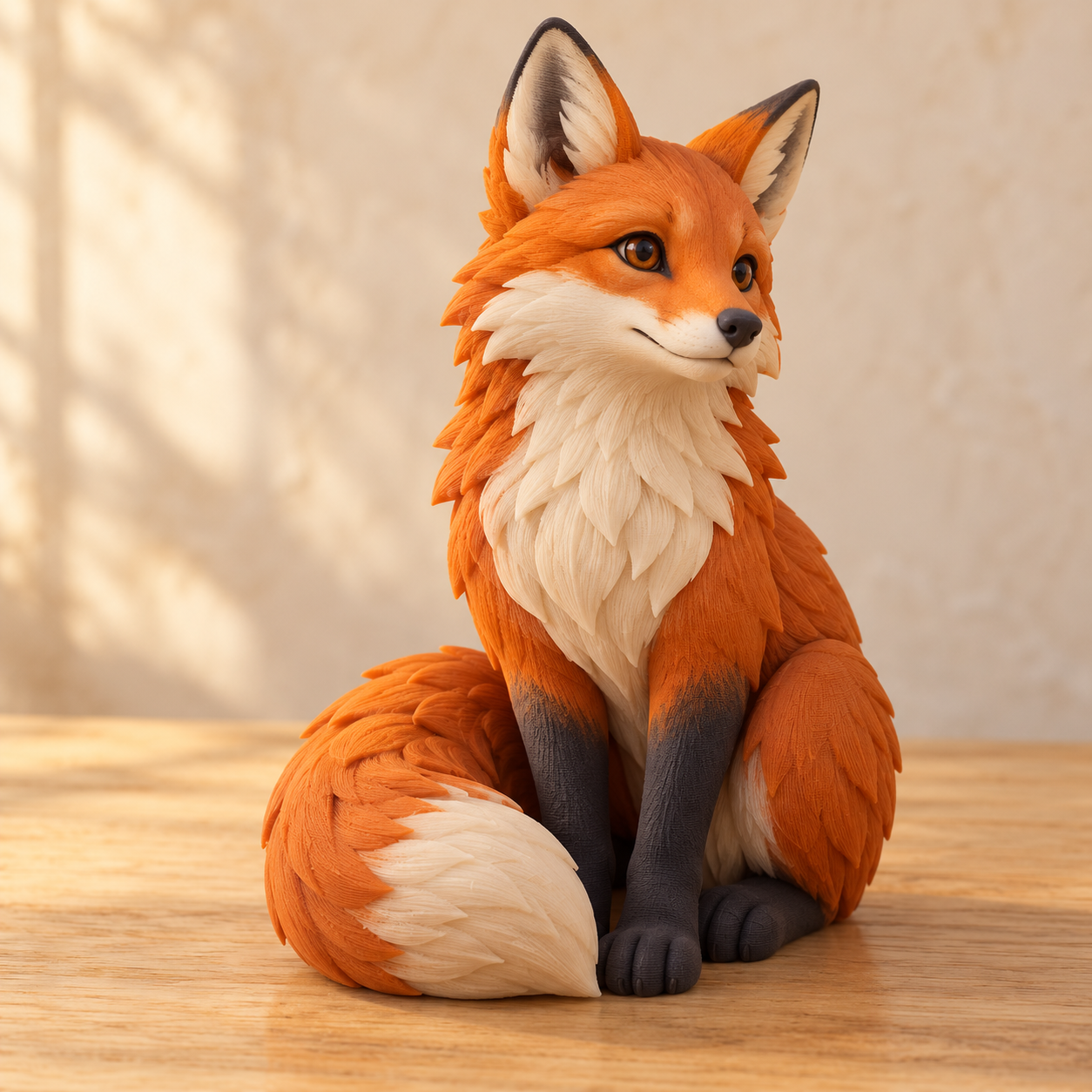 Figura 3D Zorro del Bosque