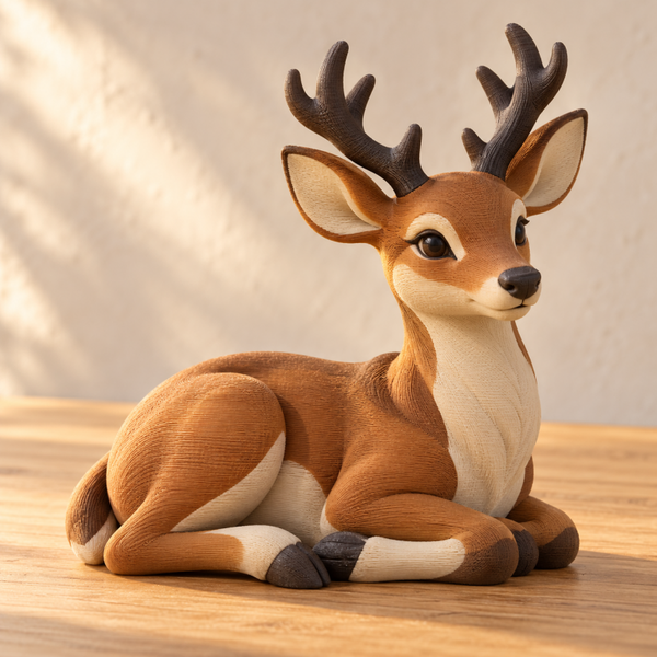 Figura 3D Ciervo del Robledal