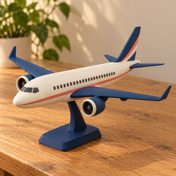 Avión Altitud 3D Personalizado