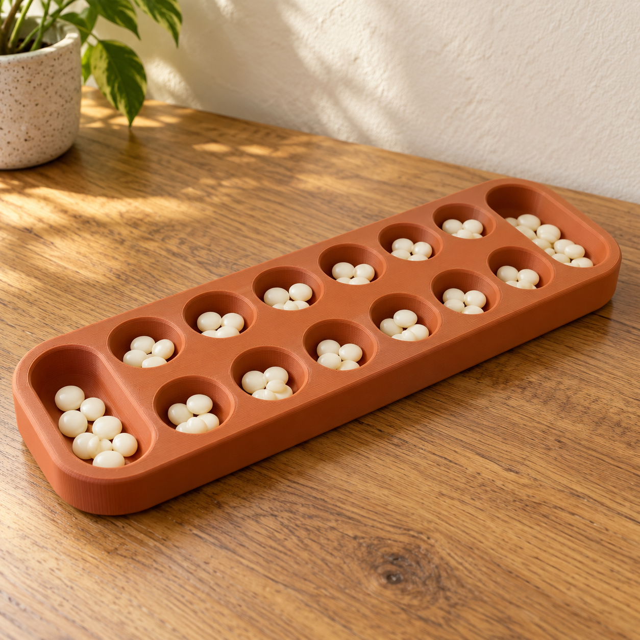Mancala Semillas 3D
