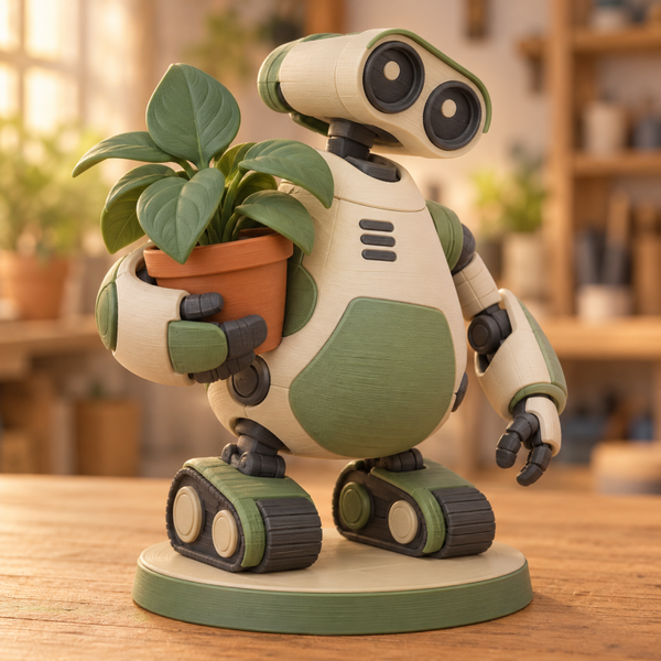 Figura 3D Robot Jardinero