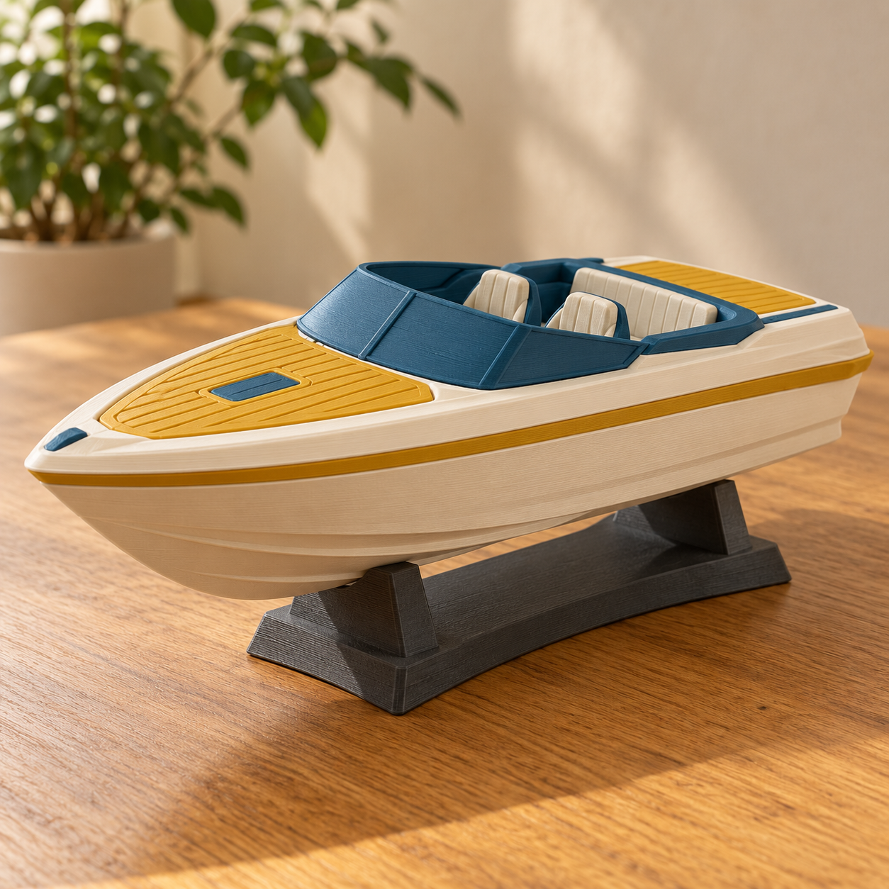 Lancha Estela 3D Personalizado
