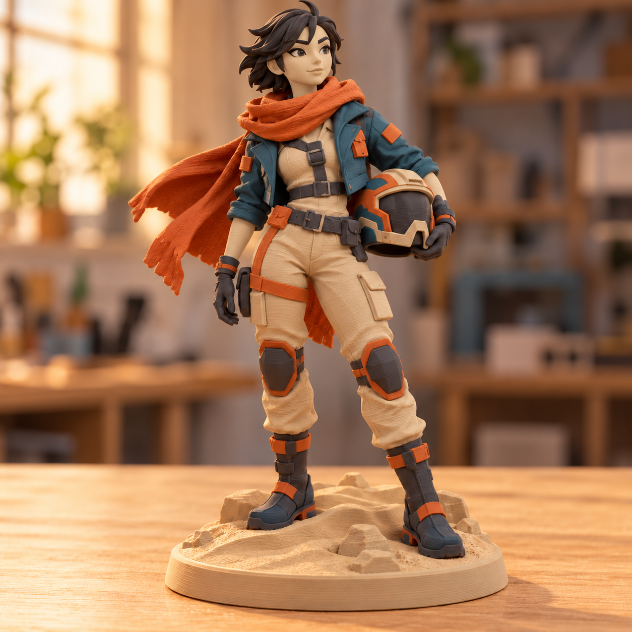 Figura 3D Piloto de Dunas