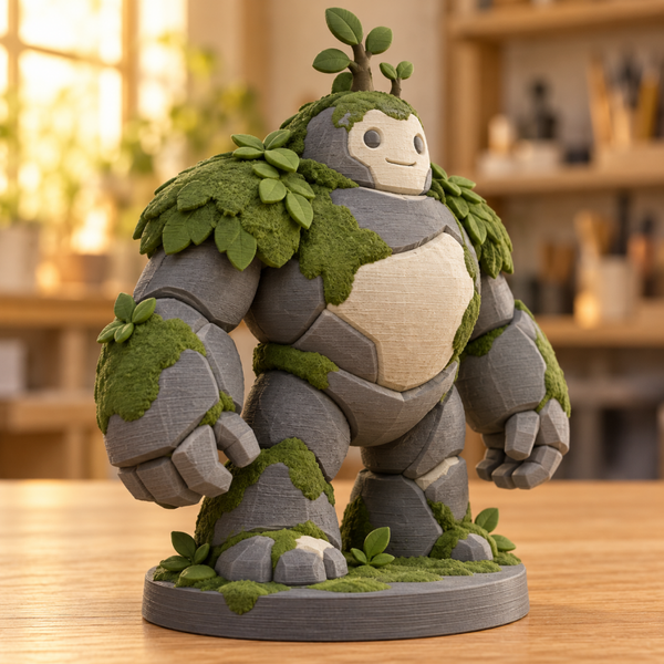 Figura 3D Guardián del Musgo