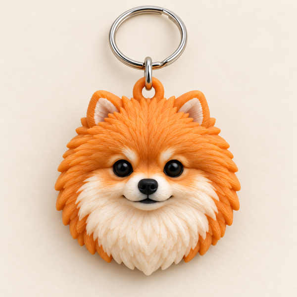 Llavero Pomerania 3D
