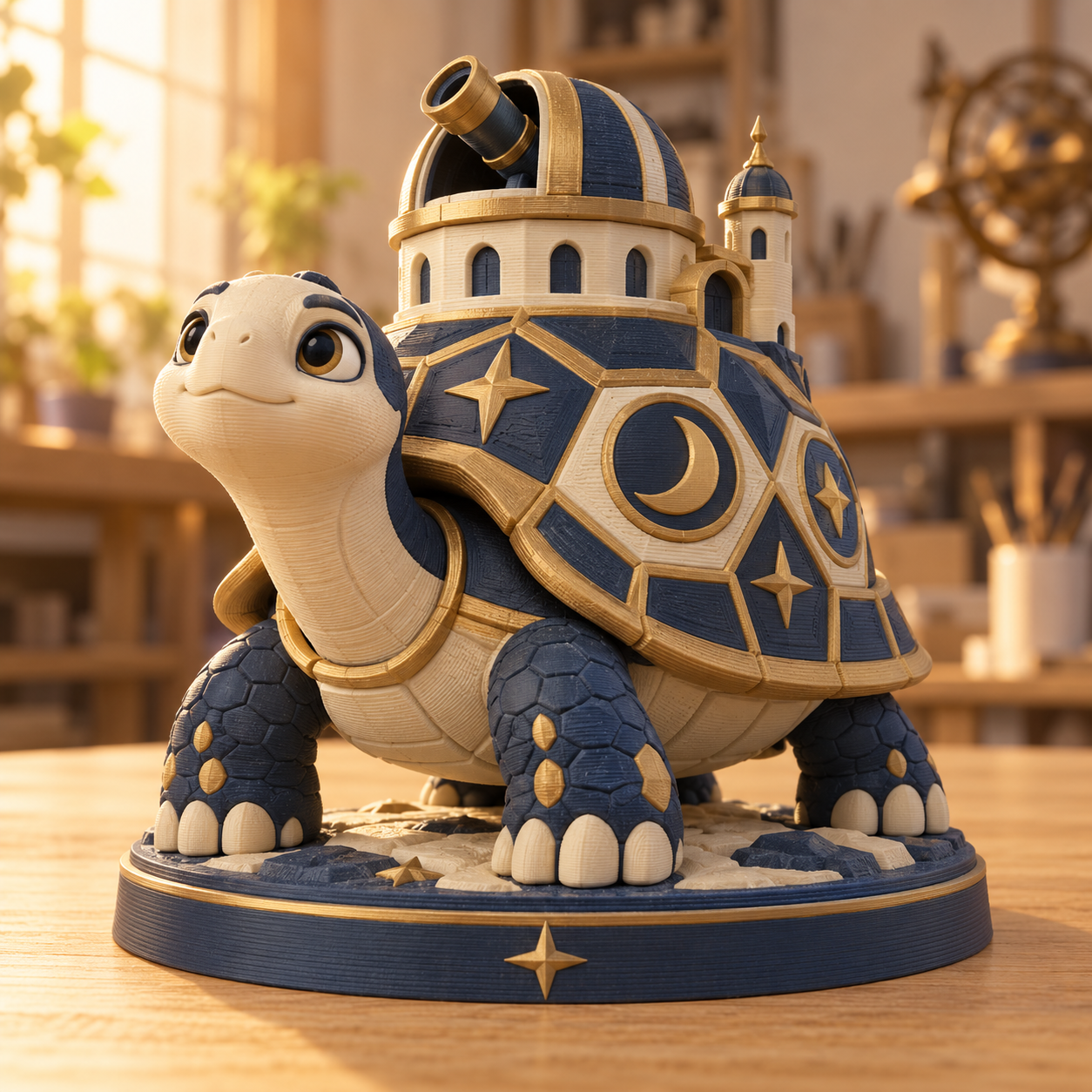 Figura 3D Tortuga del Observatorio