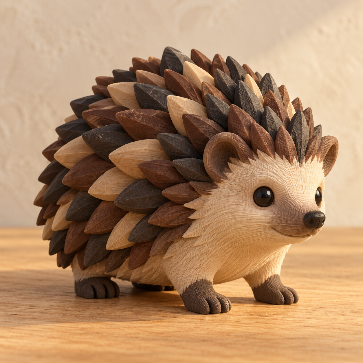 Figura 3D Erizo del Jardín