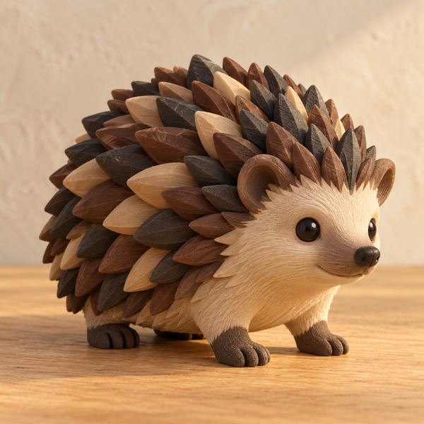 Figura 3D Erizo del Jardín