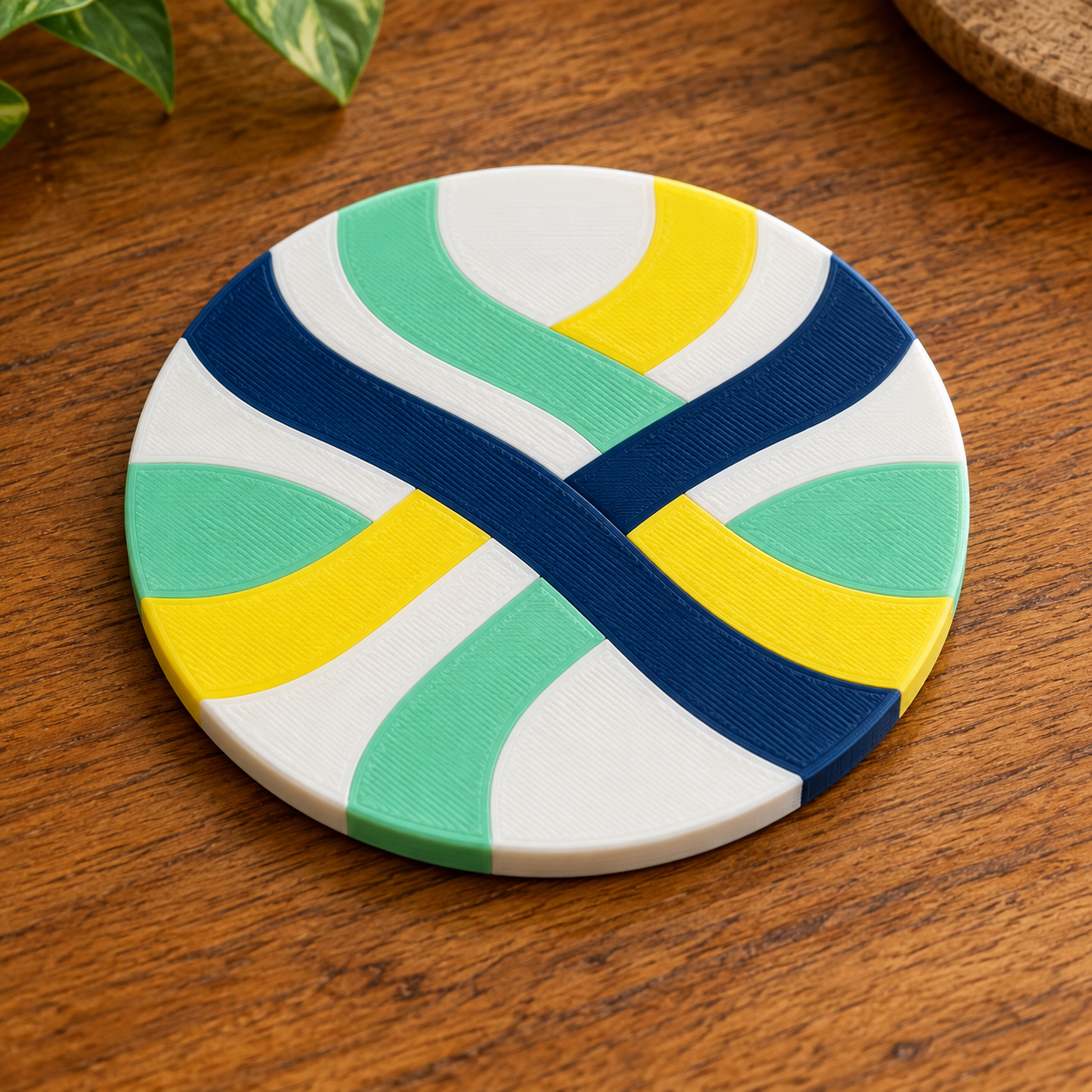 Posavasos Caminos Cruzados 3D