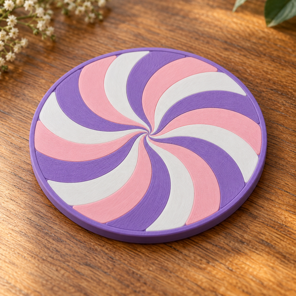 Posavasos Pétalos al Viento 3D