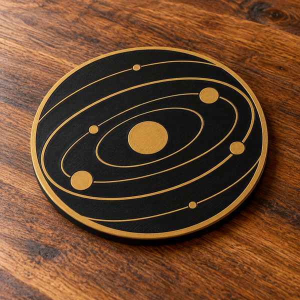 Posavasos Órbitas 3D