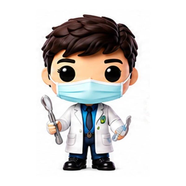 Figura 3D Dentista – Hombre o Mujer
