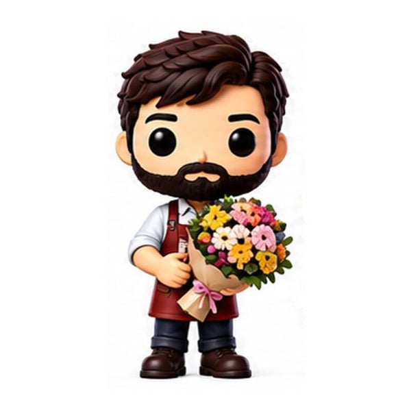 Figura 3D Florista – Hombre o Mujer