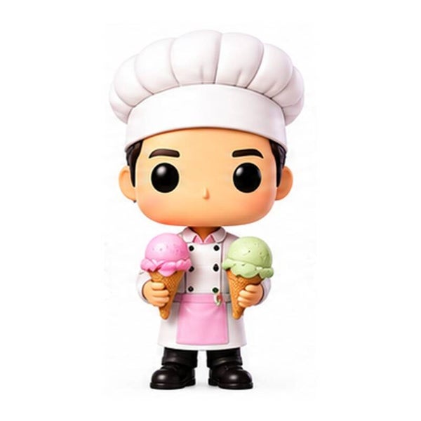 Figura 3D Heladero/a – Hombre o Mujer