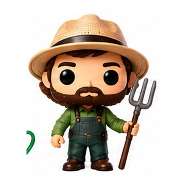 Figura 3D Agricultor/a – Hombre o Mujer