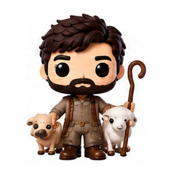 Figura 3D Pastor/a – Hombre o Mujer