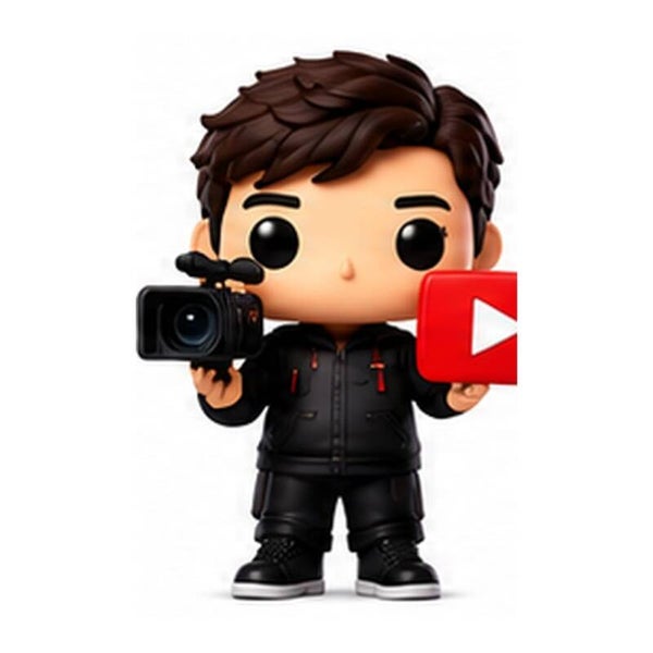 Figura 3D YouTuber-Creador/a de contenido – Hombre o Mujer