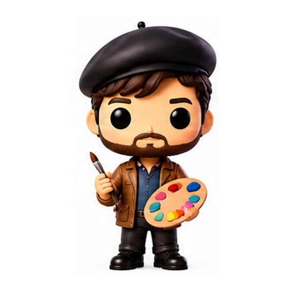 Figura 3D Artista/Pintor/a – Hombre o Mujer