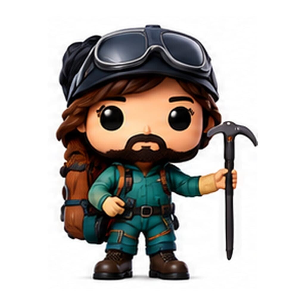 Figura 3D Alpinista – Hombre o Mujer