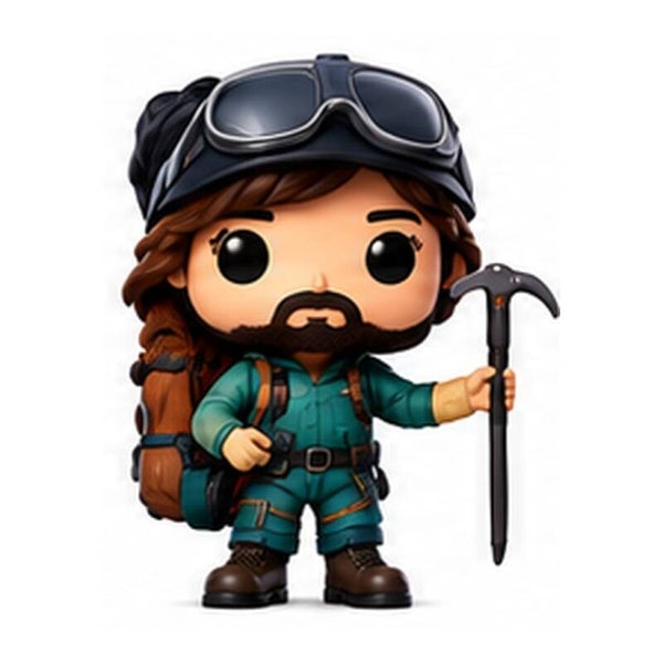 Figura 3D Alpinista – Hombre o Mujer
