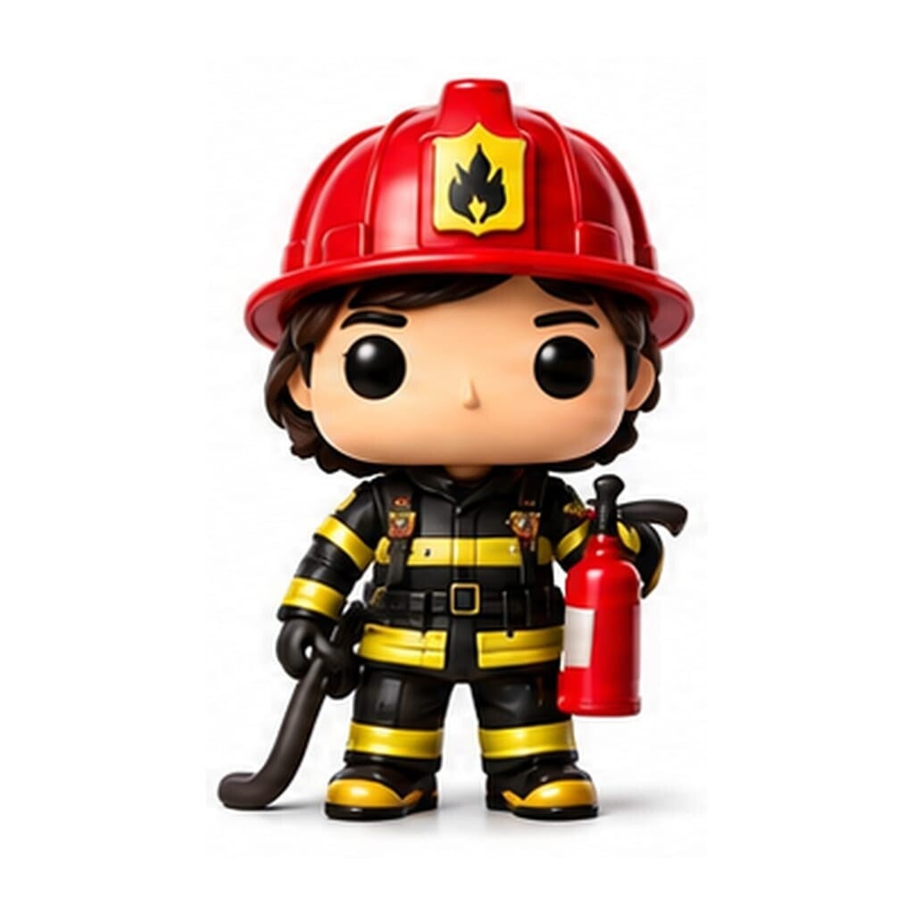 Figura 3D Bombero/a – Hombre o Mujer