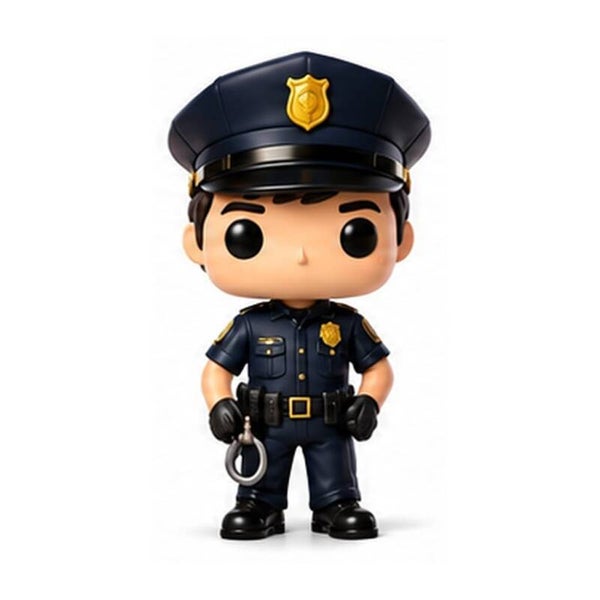 Figura 3D Policía – Hombre o Mujer