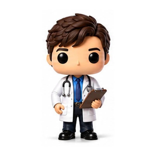 Figura 3D Médico/a – Hombre o Mujer