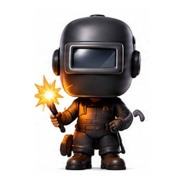 Figura 3D Soldador/a – Hombre o Mujer