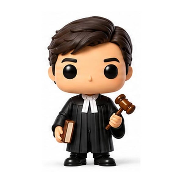 Figura 3D Juez/a – Hombre o Mujer