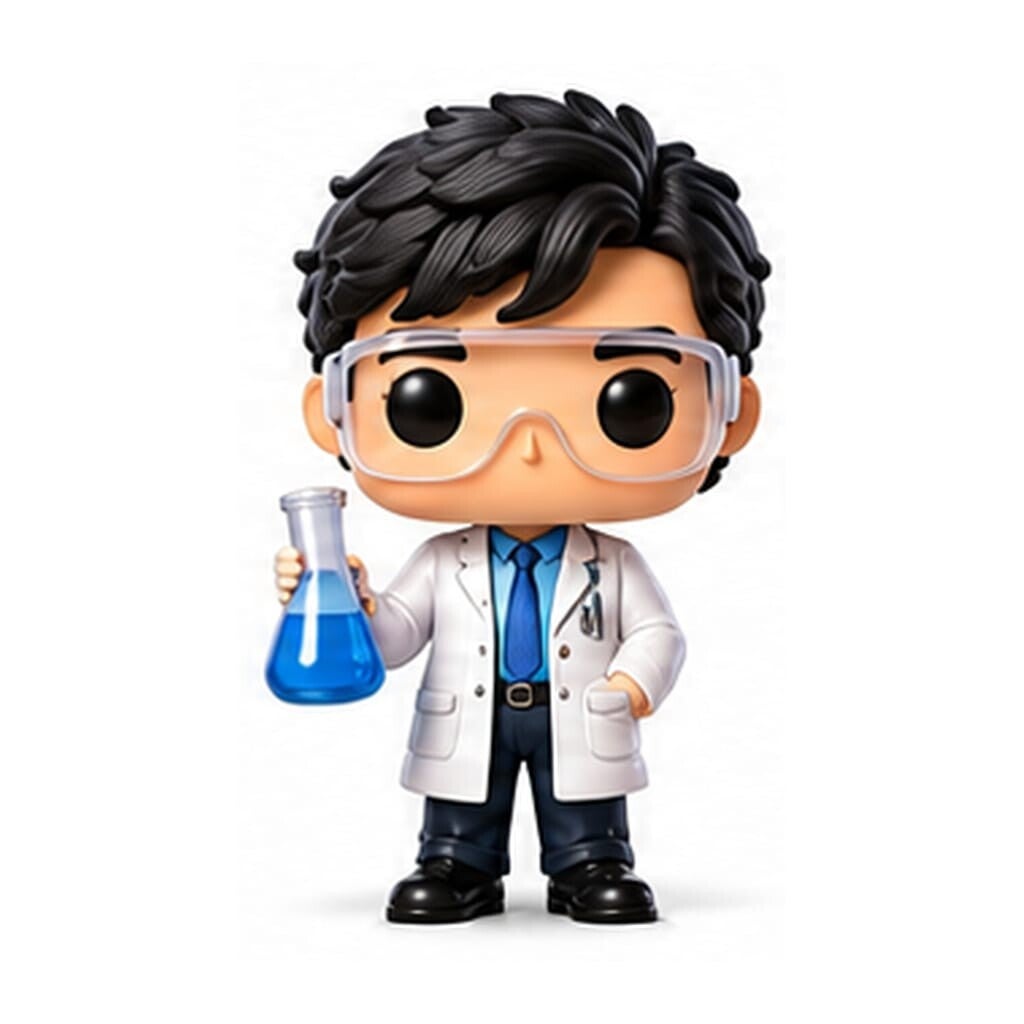 Figura 3D Científico/a – Hombre o Mujer