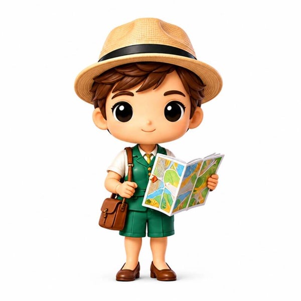 Figura 3D Guía Turístico/a – Hombre o Mujer