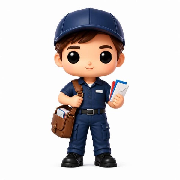 Figura 3D Cartero/a – Hombre o Mujer