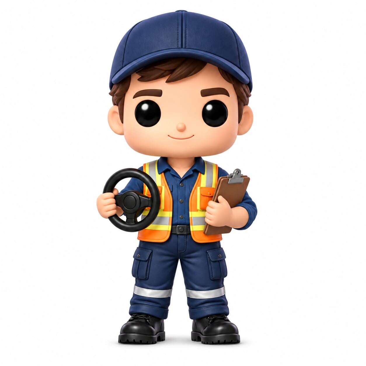 Figura 3D Camionero/a – Hombre o Mujer