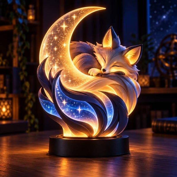 Lámpara 3D Sueños de Luna