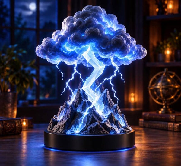 Lámpara 3D Tormenta sobre las Cumbres