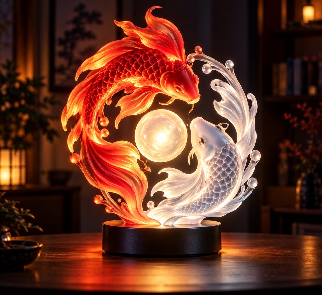 Lámpara 3D Equilibrio Elemental