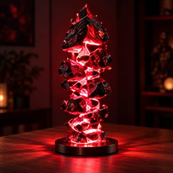 Lámpara 3D Torre Escarlata Oriental