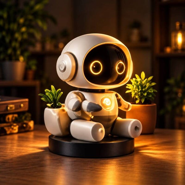 Lámpara 3D Robot Explorador Cósmico