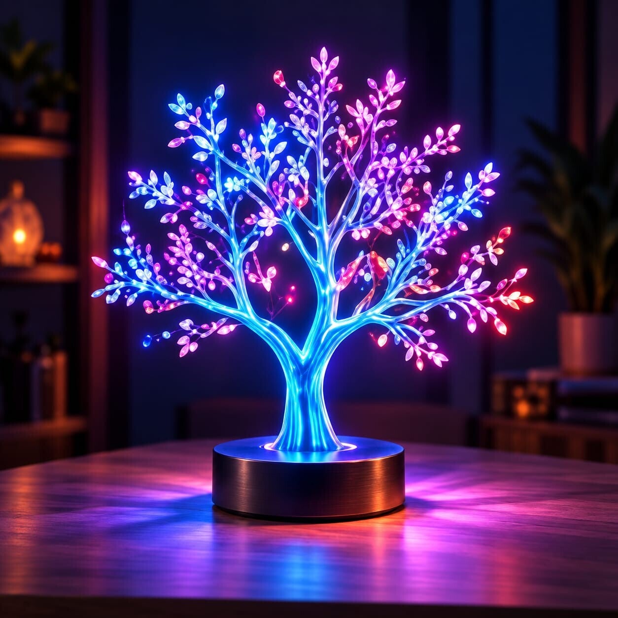 Lámpara 3D Árbol de Luz Encantado