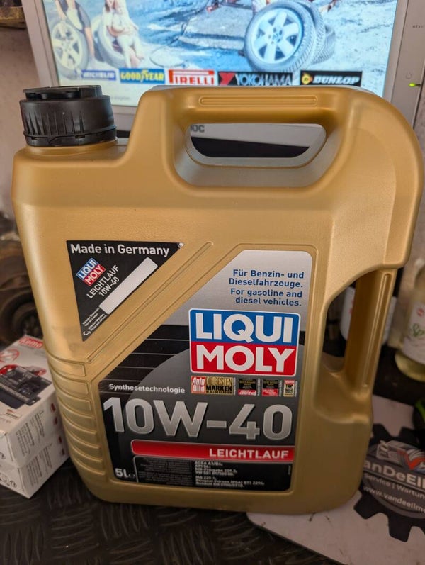 Motoröl Liqui Moly 10W40 Leichtlauf / 5Liter