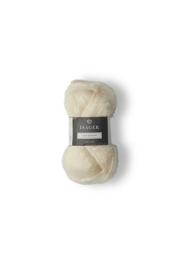 Silk mohair kleur 0