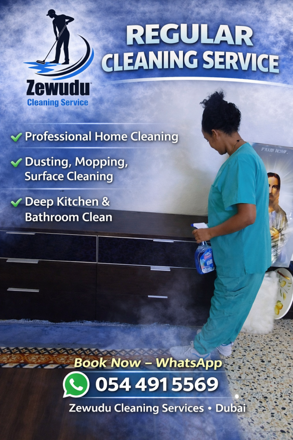 our cleaning service sample