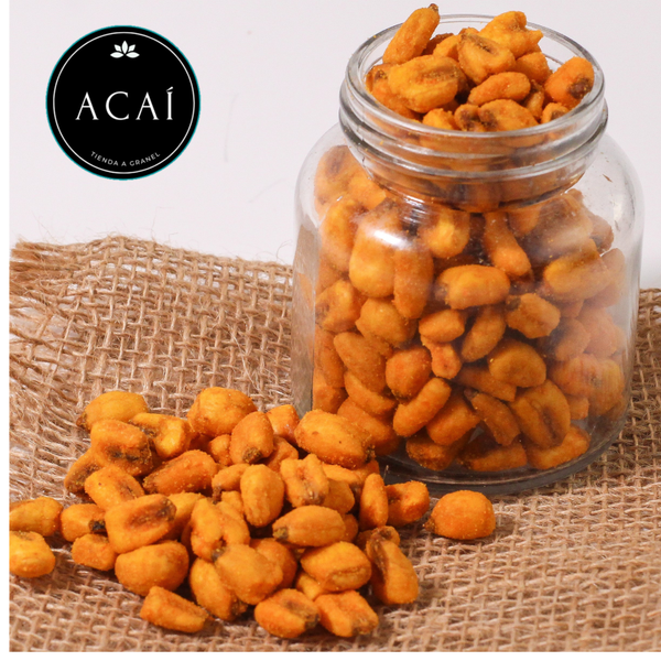 Maíz con queso cheddar y habanero