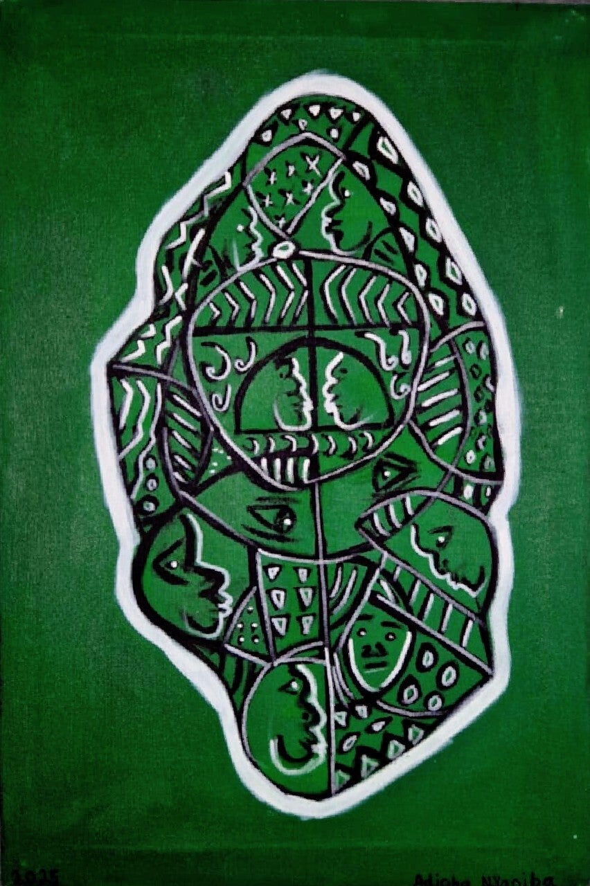 Mask - 41 x 61cm - Price: