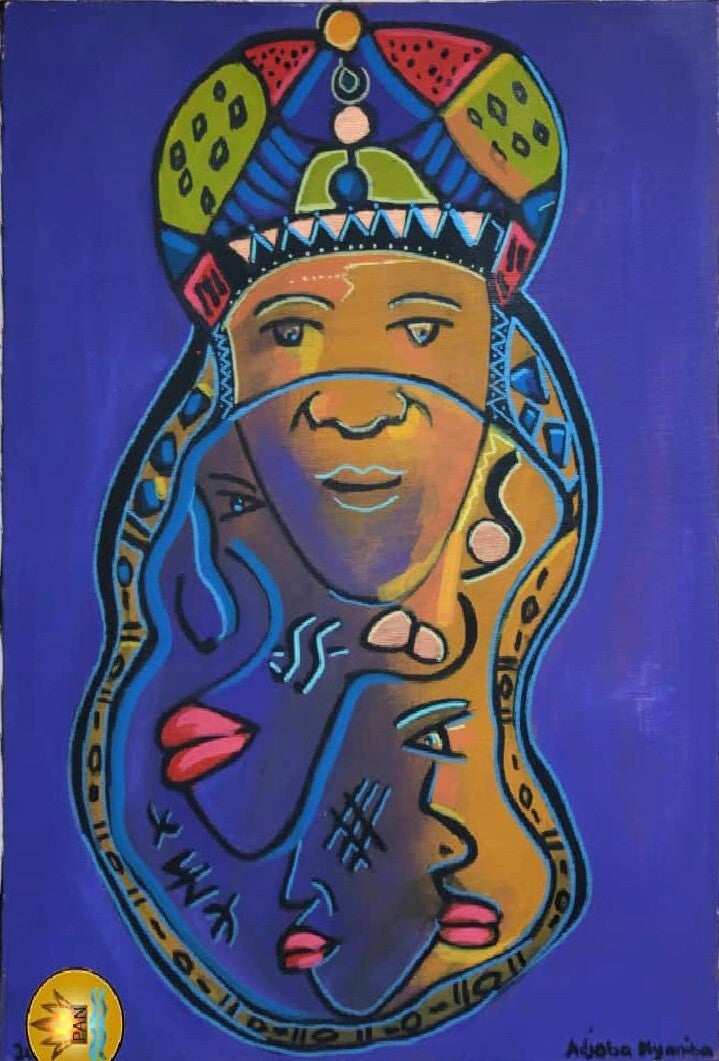 Spiritual leader - 46 x 60cm - Price: